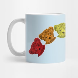 Pride Teddy Bear Rainbow Mug